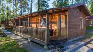 Гостевой дом Самая Ладога Приозерск Коттедж стандарт с 2 односпальными и 2 двуспальными кроватями-2